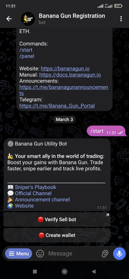 Топ боты Телеграм для криптовалют – Banana Gun