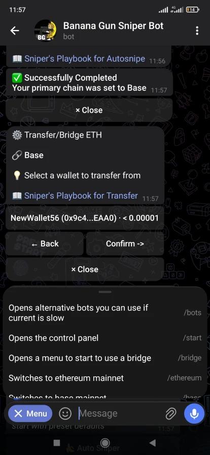 Топ боты Телеграм для криптовалют – Banana Gun