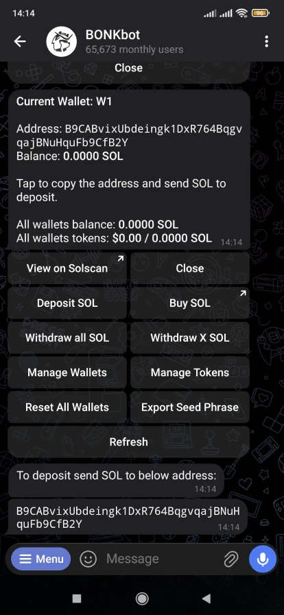 Топ боты Телеграм для криптовалют – BonkBot