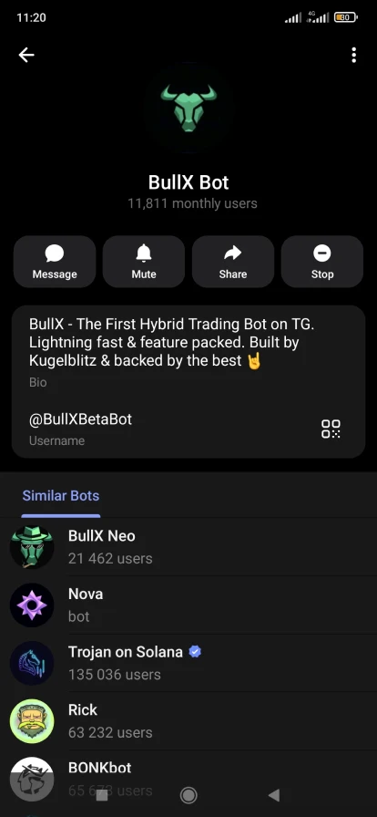Топ боты Телеграм для криптовалют – BullX