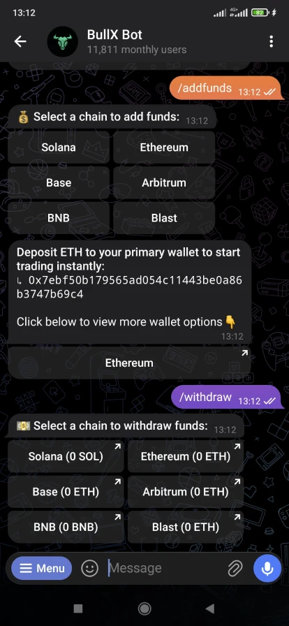 Топ боты Телеграм для криптовалют – BullX