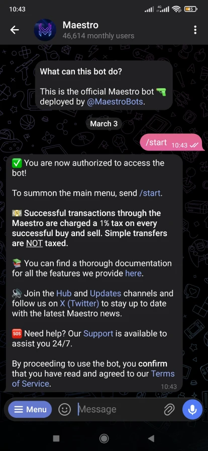 Топ боты Телеграм для криптовалют – Maestro