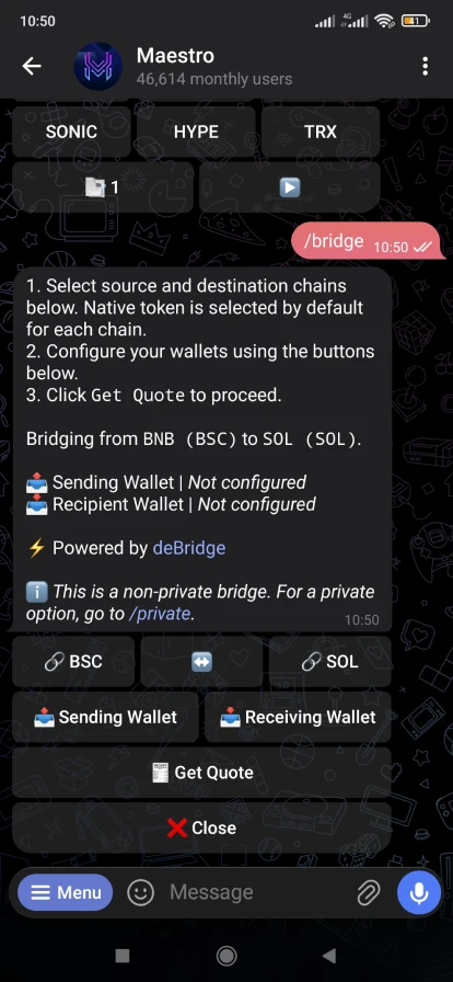 Топ боты Телеграм для криптовалют – Maestro