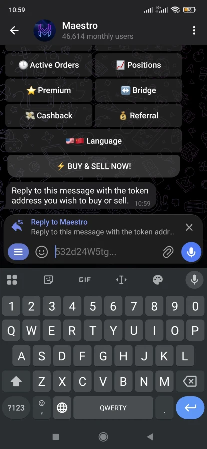 Топ боты Телеграм для криптовалют – Maestro