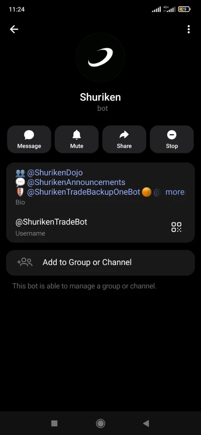 Топ боты Телеграм для криптовалют – Shuriken