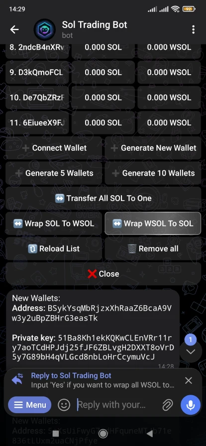 Топ боты Телеграм для криптовалют – Sol Trading Bot