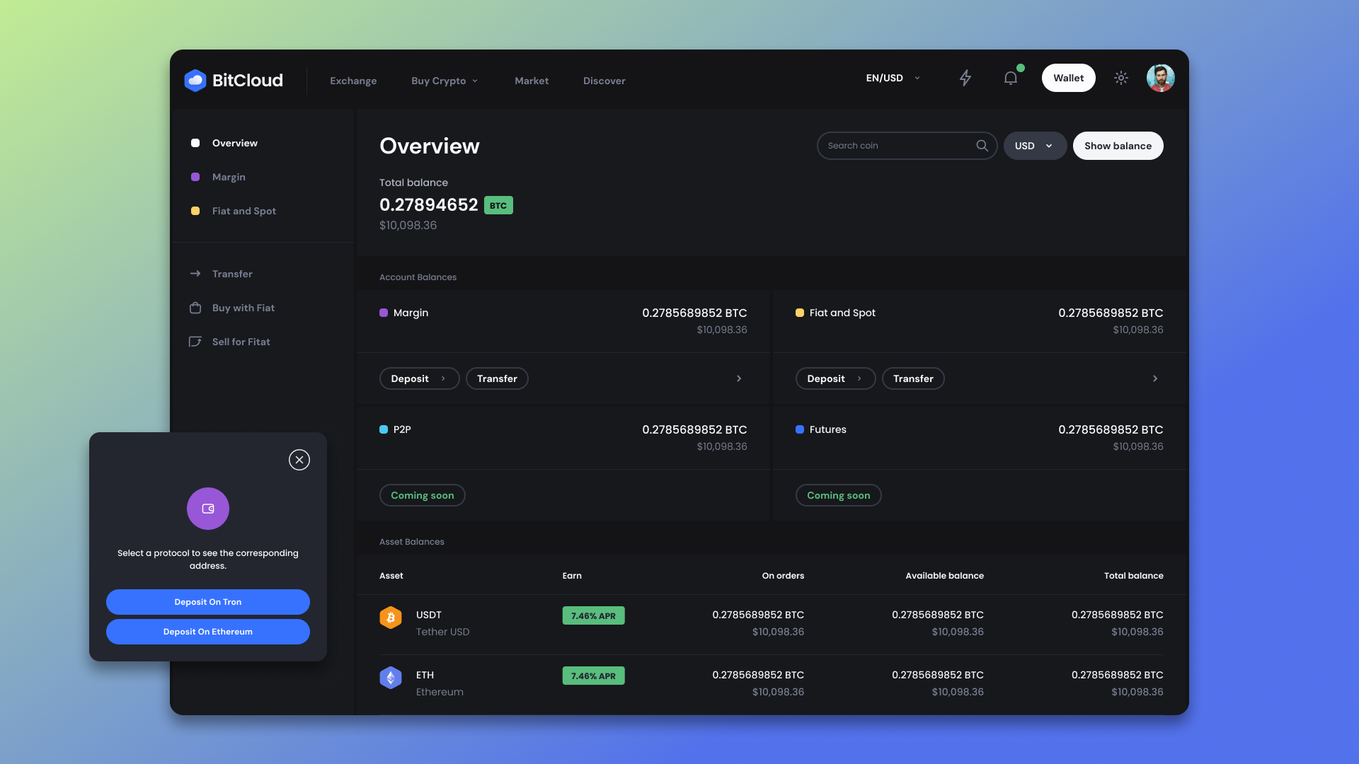 Trading cabinet overview