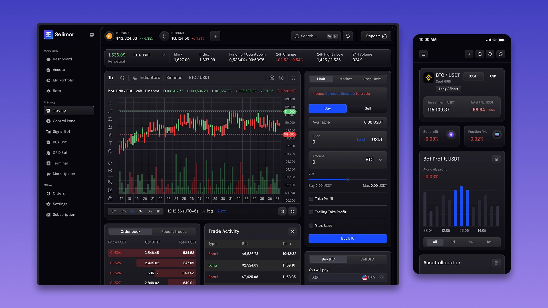 Trading cabinet trade