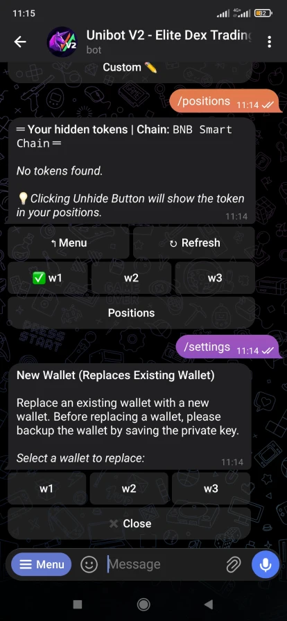 Топ боты Телеграм для криптовалют – Unibot