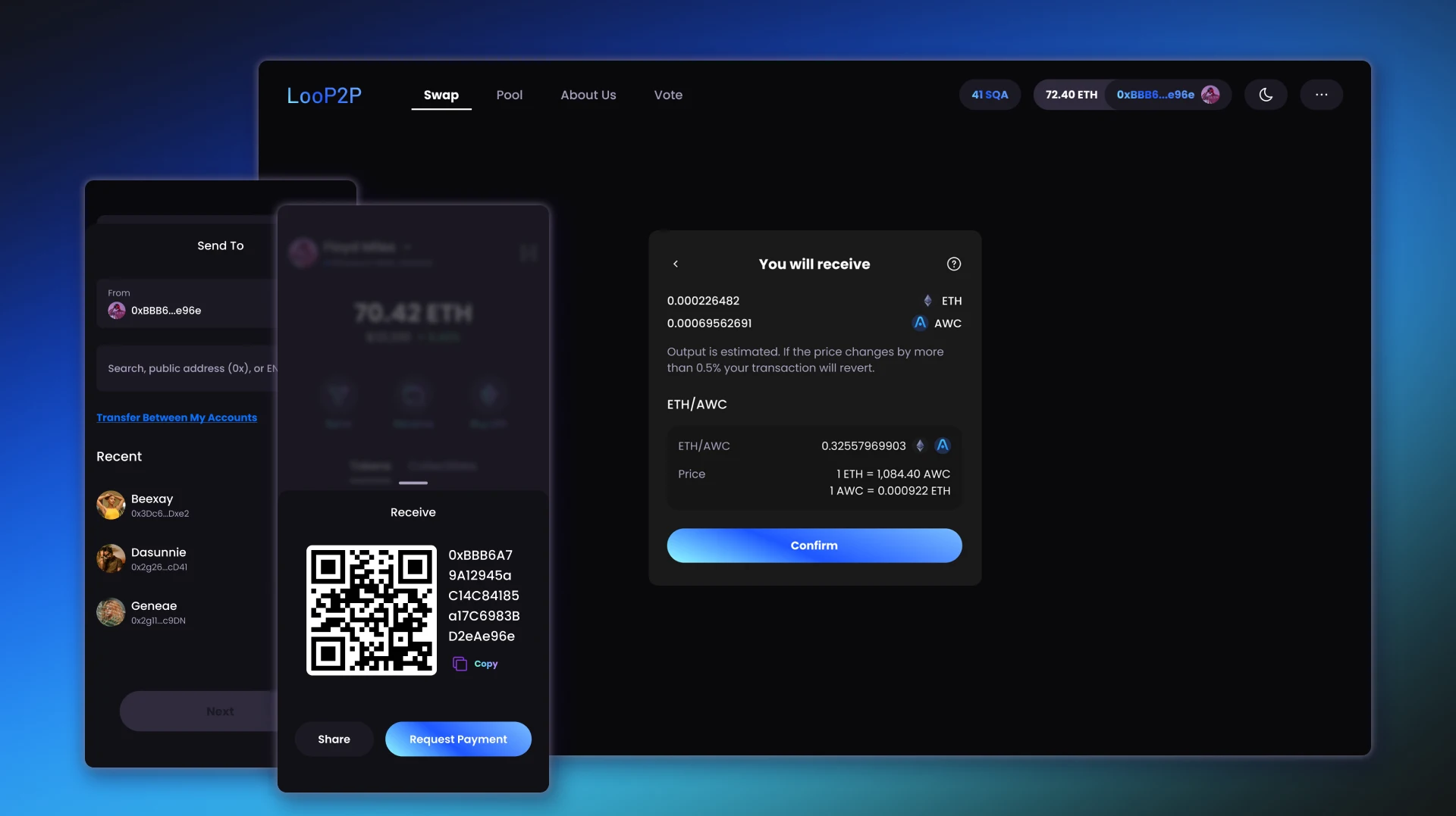 P2P криптообмін та escrow механізм для прямого трейдингу