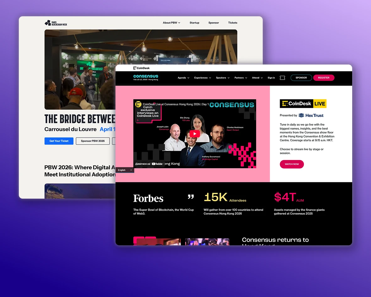 Top Crypto Conferences of 2026